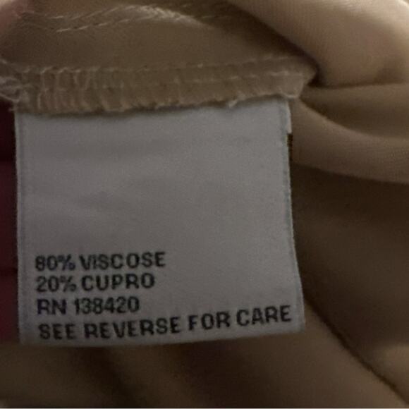 PER SE by CARSLISLE Cupro Blend Wide Leg Pants Size 10 - Picture 5 of 7